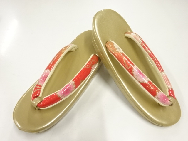 JAPANESE KIMONO / JAPANESE-STYLE ZORI (SIZE M)